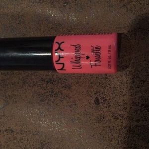 NYX whipped lipstick in the shade pink cloud